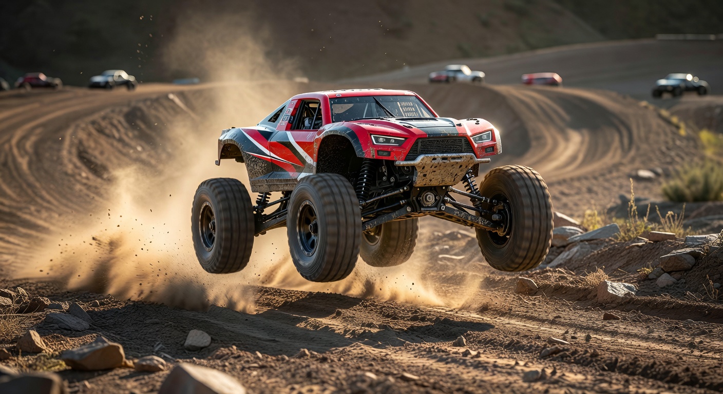 Traxxas Slash 4X4 High-Speed Off-Road RC Truck